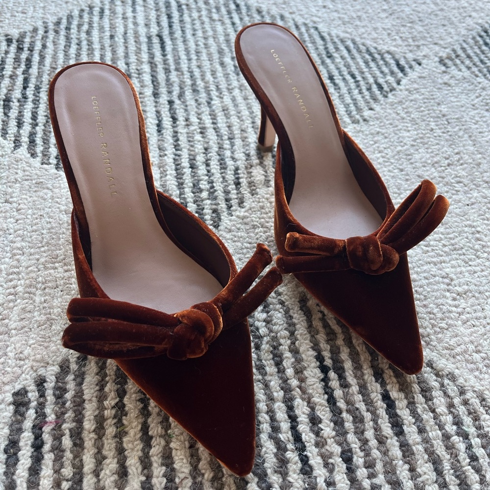 COPY - Loeffler Randall Mule Heels